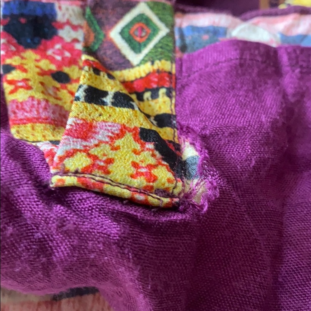 Anthropologie TANVI KEDIA rich multi colored Rayon shift dress - Picture 9 of 12